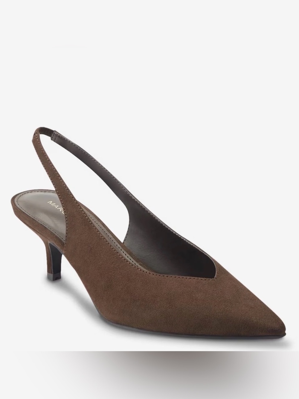 Marc Fisher Labela Slingbacks in Suede
